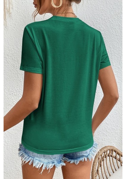 Unisex Woman One Line Baskılı Tasarım Tshirt fiyatları