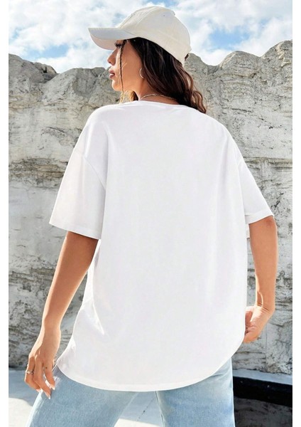 Unisex Over Thinking Baskılı Tasarım Tshirt fiyatları