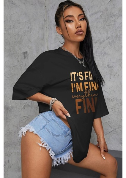 Unisex Fine Baskılı Kısa Kol T-Shirt modelleri