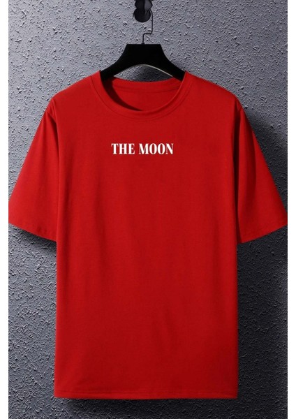 Unisex The Moon Baskılı Kısa Kol T-Shirt fiyatları