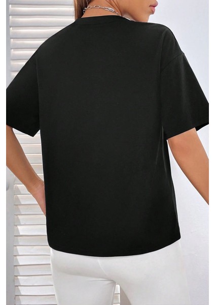 Unisex Over Thinking Baskılı Tasarım Tshirt modelleri