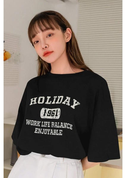 Unisex Holiday Baskılı Tasarım Tshirt modelleri