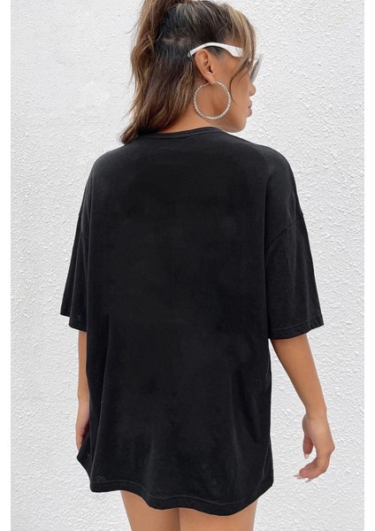 Unisex Minimal Line Drawing Baskılı Kısa Kol T-Shirt fiyatları
