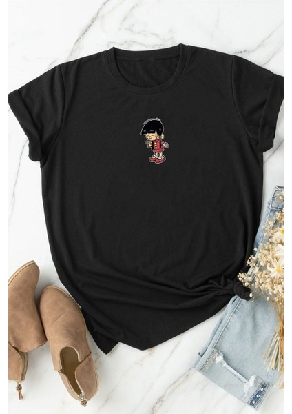 Unisex Chen Üzümlü Kekim Baskılı Kısa Kol T-Shirt