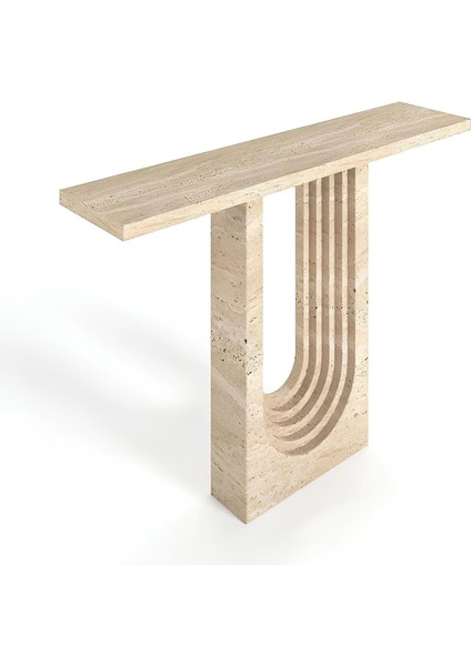 Cupra Traverten Dresuar - Büyük (35CM x 120CM x 80CM)