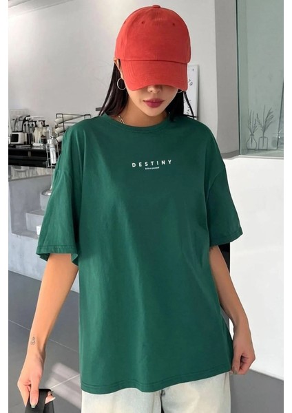 Unisex Destiny Baskılı Tasarım T-Shirt fiyatları