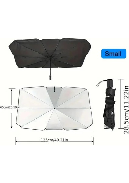 Tüm Araçlar Için Katlanabilir Araba Camı Güneşlik - Ön Cam Için Uv Koruma Şemsiyesi, Isı Yalıtımı fiyatları