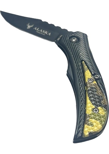 Mini Metal Kamp Cep Çakısı - Kemere Takılabilir Kamp Çakısı - Mini Av Bıçağı - Kartal Gagası Şekilli fırsatları