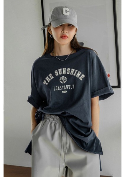Unisex The Sunshine Baskılı Tasarım Tshirt fiyatları
