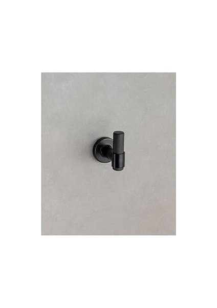 System Flexu Askılık Tekli Siyah Renk 76X76X50 mm