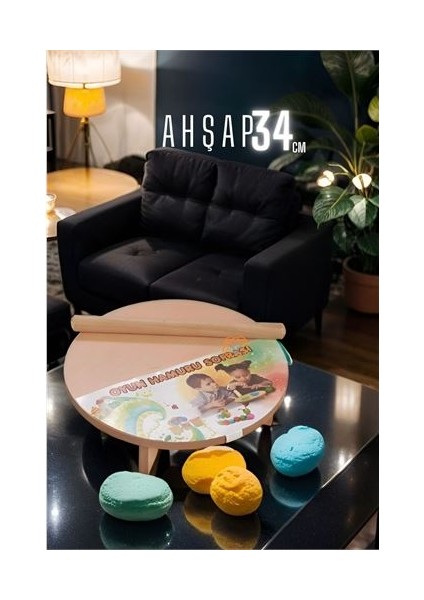 Mulvxarb ARB02 Oyun Hamuru Açma Masası 34 cm (Mulvix)