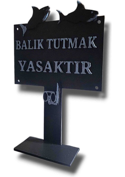 Akvaryum Süsü / Dekoru Siyah Balık T.y. 12X8 cm