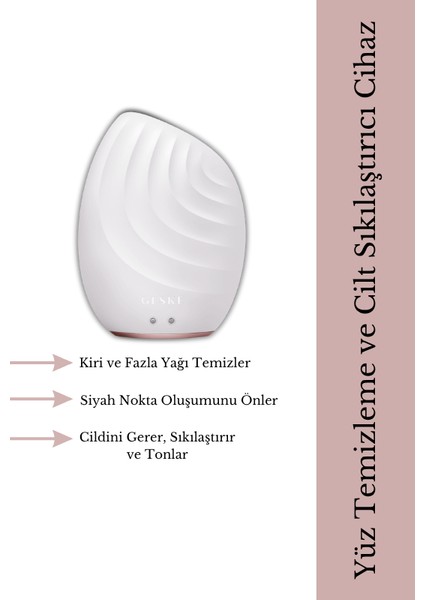 Soğutma ve Isıtmalı LED Terapili, Yüz Maskesi ve Temizleme 5'li Bakım Seti modelleri