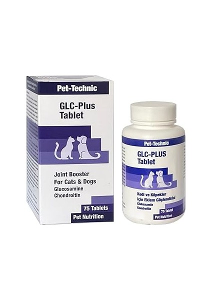 Pet-Technic Glc Plus Tablet – ve Köpekler Için Glukozamin ve Kondroitin Içerikli Destekl