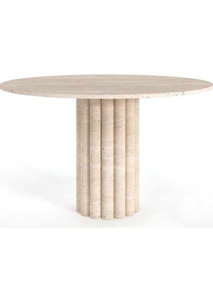 Anca Traverten Yemek Masası - Orta (130CM x 75CM) fiyatları