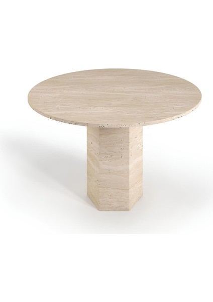 Luna Traverten Yemek Masası - Orta (130CM x 75CM) fiyatları