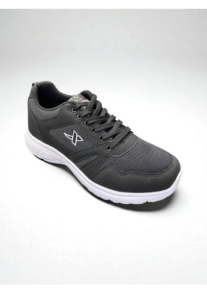 Anarok Hafif Taban Siyah Sneaker Rahat Spor Ayakkabı