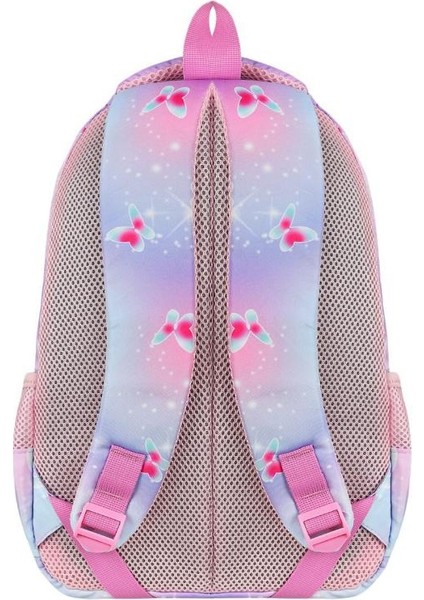 Ilkokul Çantası Kız Çocuk 3'lü Set 42*30 cm Beslenme Çantası Kalem Kutusu Ortopedik Su Itici Kumaş indirimleri