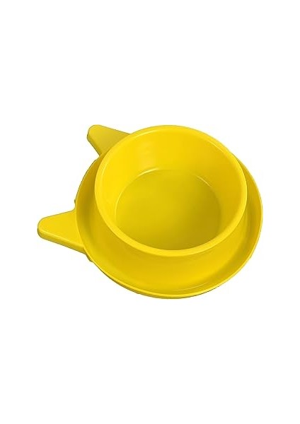Miapet Plastik Kulaklı ve Su Kabı 400 ml Sarı