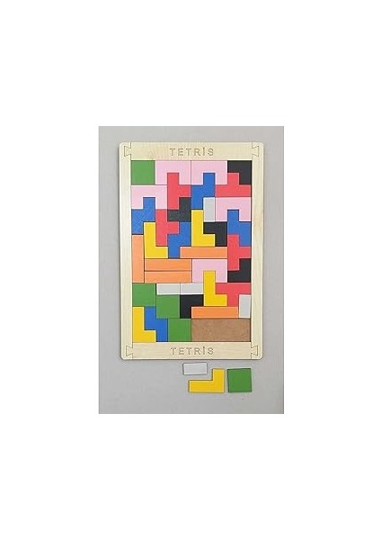 Edk Zeka Ahşap Blok Tetris Oyunu