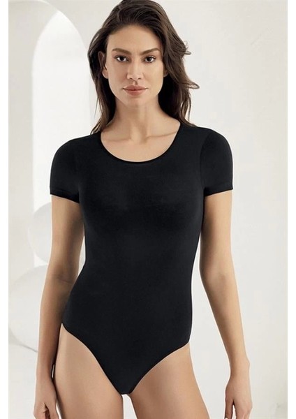 Kadın Bisiklet Yaka Çıtçıtlı Body B861