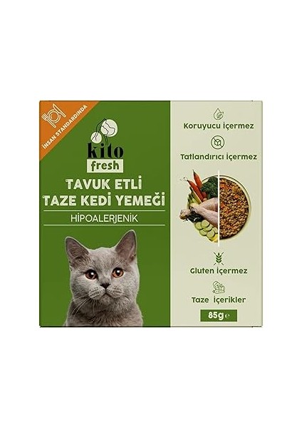Kito Fresh Tavuk Etli Yemeği