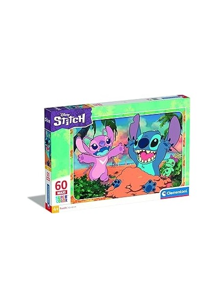 60 El. Maxi Super Kolor Stitch Puzzle