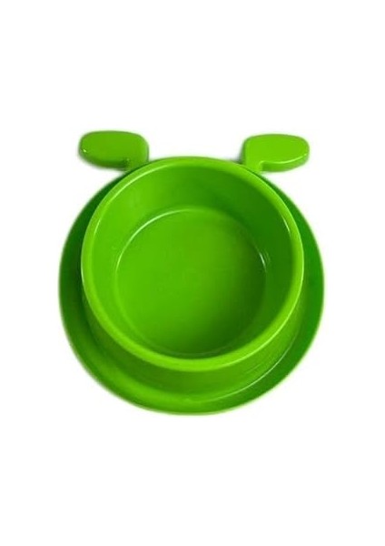 Miapet Plastik Köpek Kulaklı ve Su Kabı 400 ml Yeşil