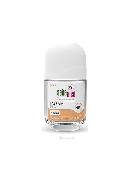 Balsam Alüminyum Içermeyen Deodorant Roll On 50 ml 1 Paket(1 x 50 Ml)