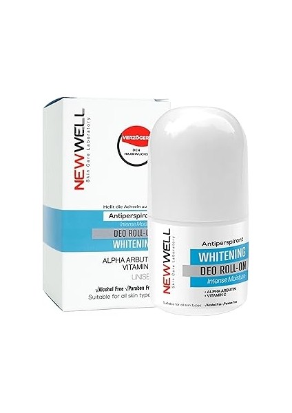 New Well Tüy Çıkışını Beyazlatıcı Roll-On 50 ml
