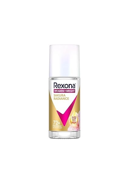 Rexona Vitamin Bright Kadın Roll On Deodorant Sakura Radiance 45 ml