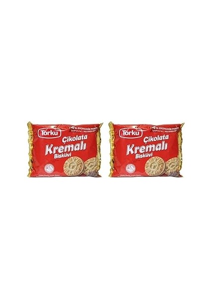 Torku Favorimo Çikolata Kremalı Bisküvi 244 G 2li Paket
