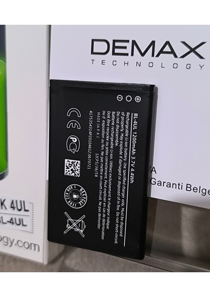 Nokia Lumia N225-215-1012-230 Yeni 3310 Bl-4ul Orj Batarya Pil 1200MAH fiyatları