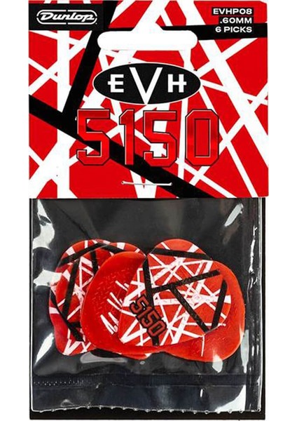 Jim Dunlop EVHP08 5150 Variety 6lı Pena
