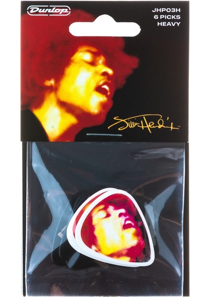 Jim Dunlop JHP03H Hendrix Electric Ladyland 6lı Pena