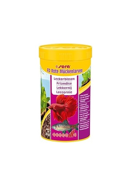 Sera Fd Bloodworms Kan Kurdu Balık Yemi 50 ml 4,5 gr