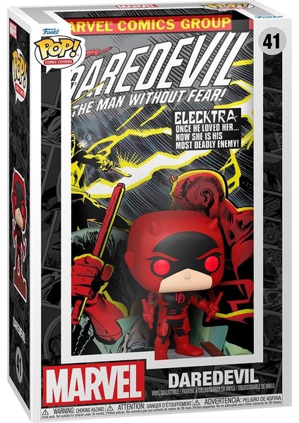 Pop Comic Covers Marvel Daredevil The Man Without Fear - Daredevil Special Edition No:41