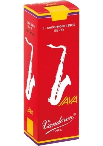 Vandoren SR2715R Tenor Sax Java Red Kamış (5lı) No.1,5