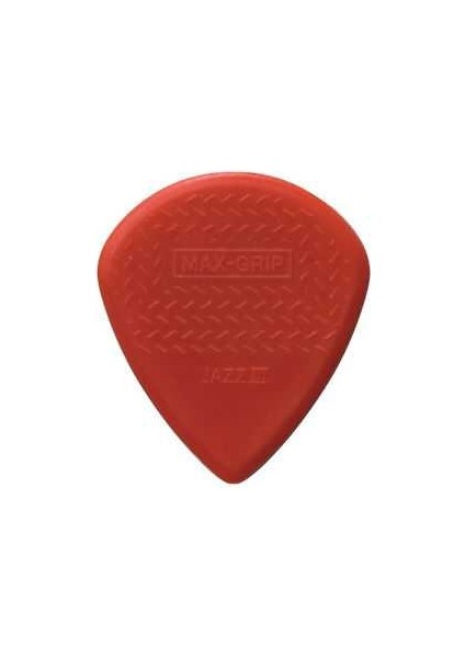 Jim Dunlop Max-Grip Jazz Iıı Nylon Red Pena