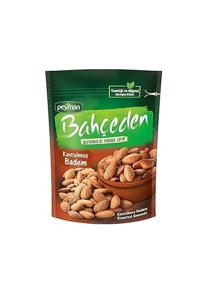 Peyman Bahçeden Kavrulmuş Badem 140 G