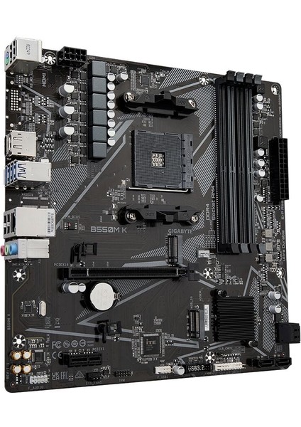 Gıgabyte B550M K Ddr4 4733MHZ(OC) HDMI M.2 Dp Matx Am4
