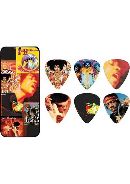 Jim Dunlop Jimi Hendrix 6lı Pena Seti (Heavy)