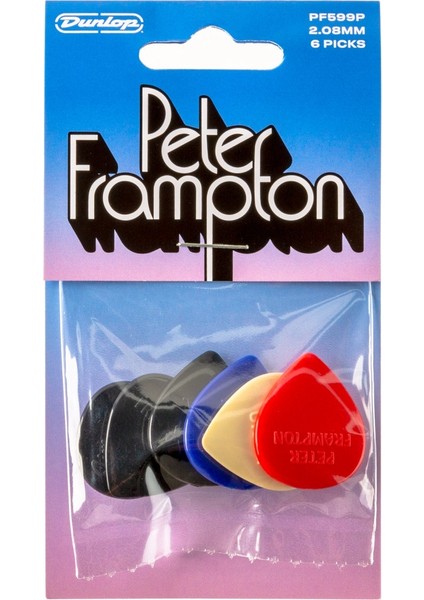 Jim Dunlop Peter Frampton Signature 6'lı Paket Pena