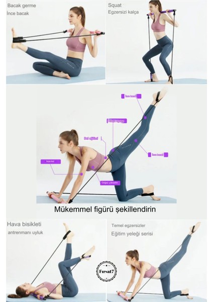 Squat Barı Jimnastik ve Spor Aleti Direnç Çubuğu Spor Egzersiz Pilates Basen Sıkılaştırııcı Barı fiyatları