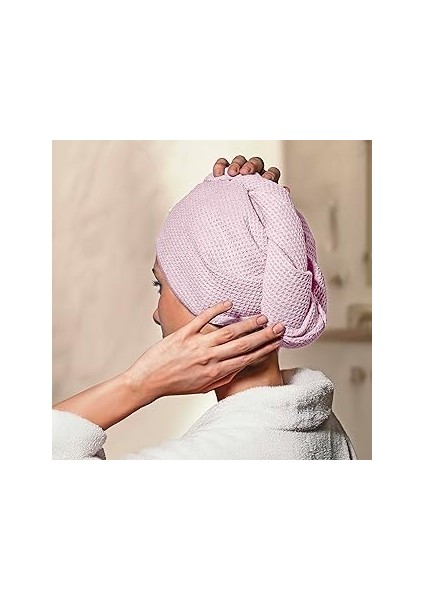 Silva Mikrofiber Saç Bonesi - Pembe