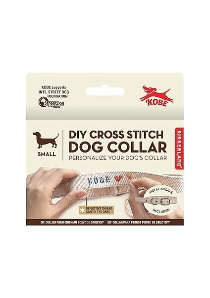 Kikkerland Özelleştirmek Diy Köpek Tasması - 2 x 38 cm