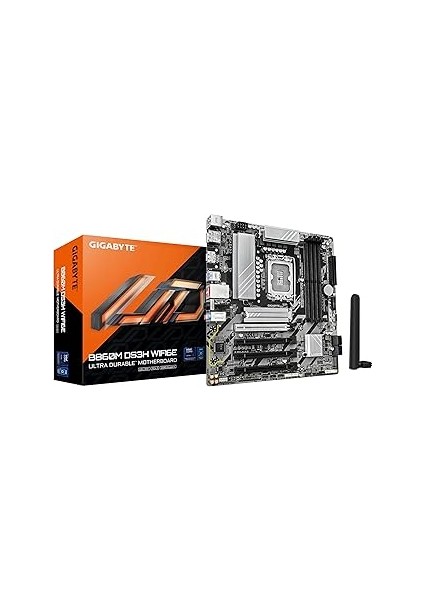 B860M DS3H WIFI6E Intel LGA1851 Matx Ultra Durable Anakart