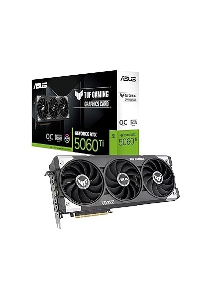 TUF-RTX5060TI-O16G-GAMING-NVIDIA-GEFORCE-RTX 5060 TI-16G-16GB GDDR7-128BIT-OC-HDMI-3XDP-RGB-DL