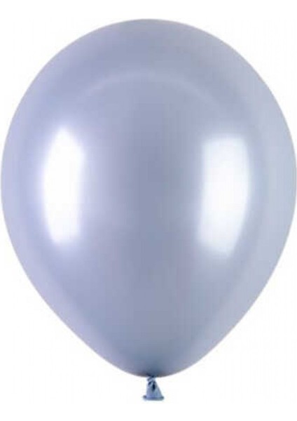 Balon Rustik Düz 12 Inc Azur (Gök Mavisi) 50 Adet