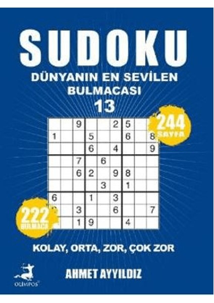 Sudoku Dünyanın En Sevilen Sevilen Bulmacası 13